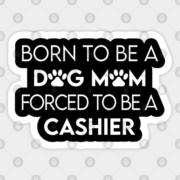 cashier Sticker by Elhisodesigns